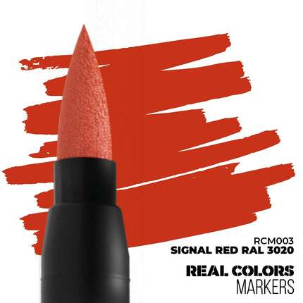 Real Color Markers Signal Red RAL3020