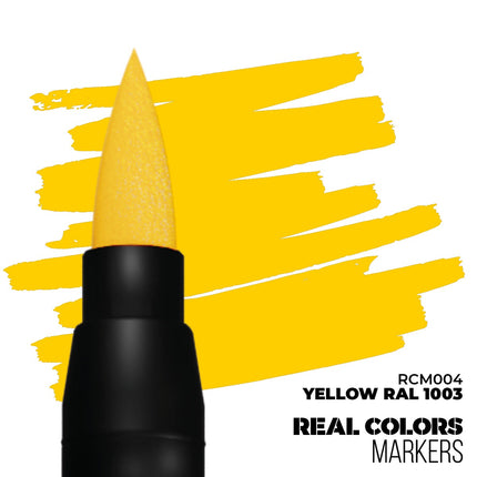 Real Color Markers Yellow RAL1003