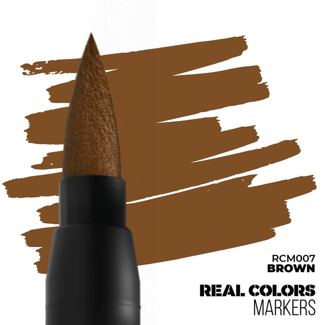 Real Color Markers Brown