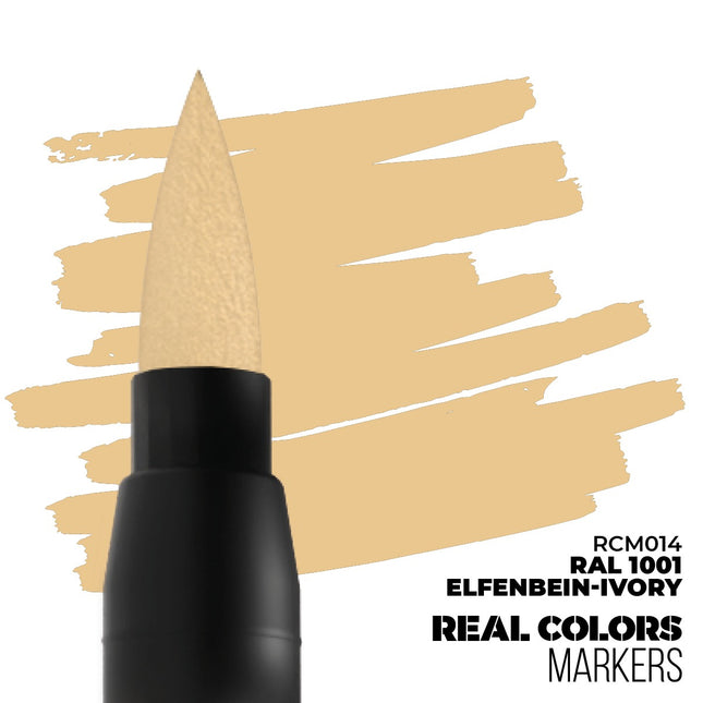 Real Color Markers Ivory RAL1001