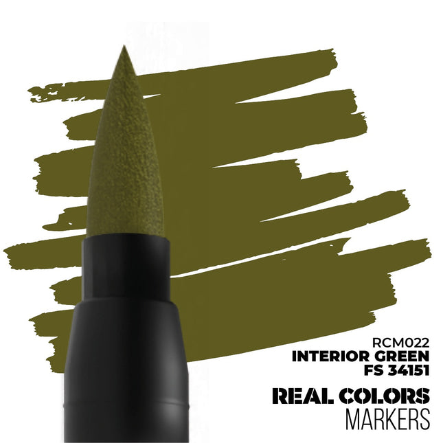 Real Color Markers Interior Green FS 34151