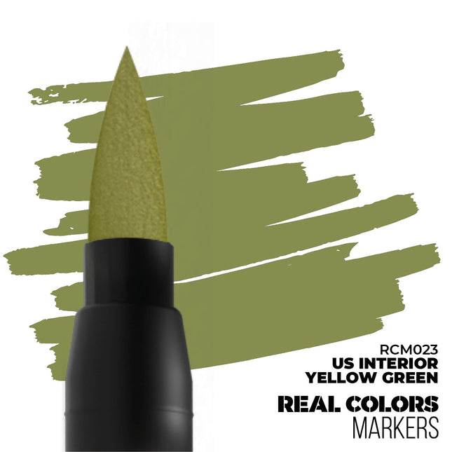 Real Color Markers US Interior Yellow Green