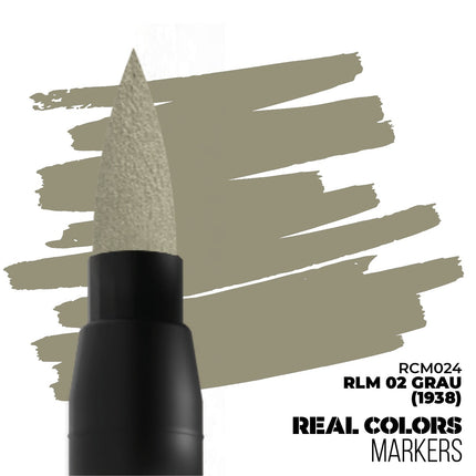 Real Color Markers RLM 02 Grey (1938)