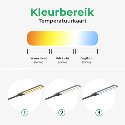 Glow Daglichtlamp Vloer Zwart