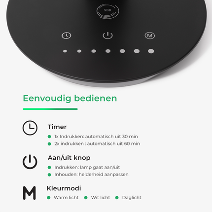 Flex daglichtlamp met USB aansluiting