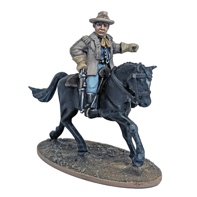 Dead Man Hand's Capt. John Stiffman Mounted