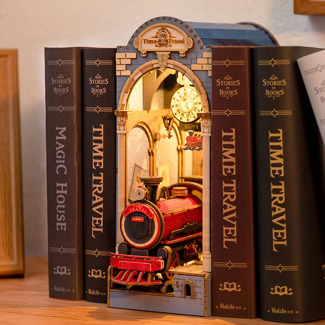 Time Travel DIY Book Nook