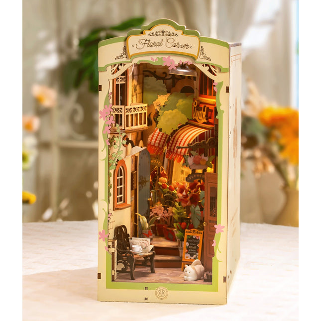 Wonderland Floral Corner DIY Book Nook