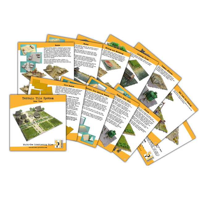 3'x3' Terrain Tile System Pack