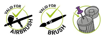 Vivid Metallic Paint - Flameflare Red