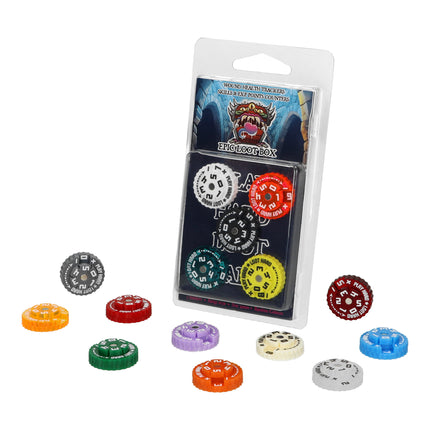 Trackers Counters, Range 0-59, Size 25mm