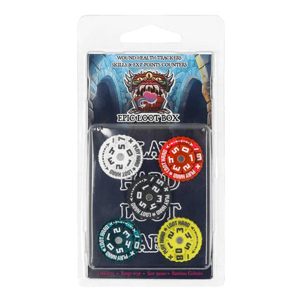 Trackers Counters, Range 0-59, Size 25mm