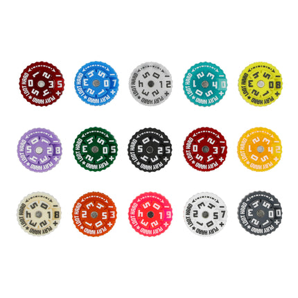 Trackers Counters, Range 0-59, Size 25mm