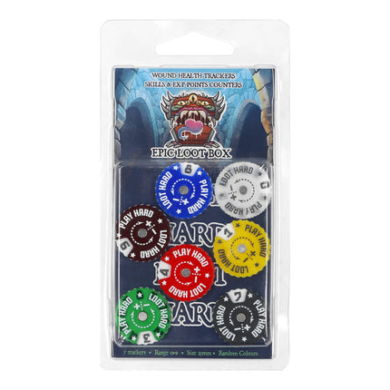 Trackers Counters, Range 0-9, Size 25mm