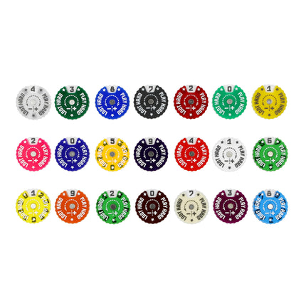 Trackers Counters, Range 0-9, Size 25mm