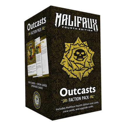 Malifaux 4th Outcast Faction pack
