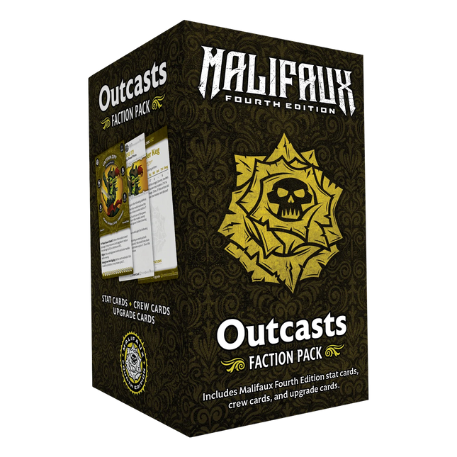 Malifaux 4th Outcast Faction pack