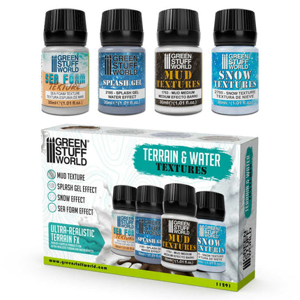 Aquatic textures set 30ml (4st)