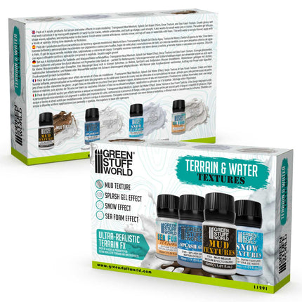 Aquatic textures set 30ml (4st)