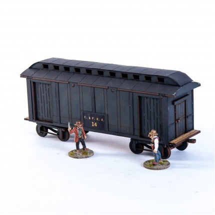 Dead Man's Hand - 19th C. American Baggage Car (Black)