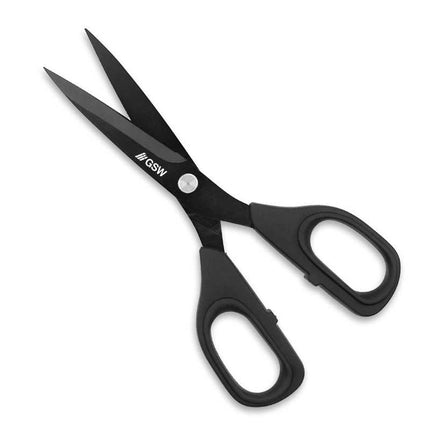 Black hobby cutting scissors