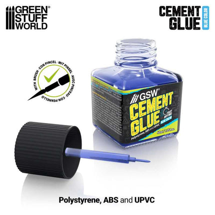 Cement glue for plastics Blue 40ml