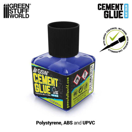 Cement glue for plastics Blue 40ml