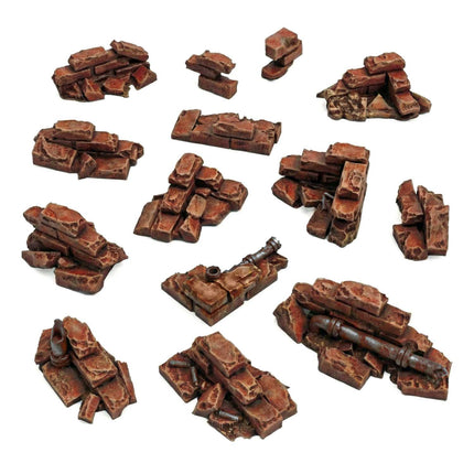 3D - Modern - Brick Walls Ruins