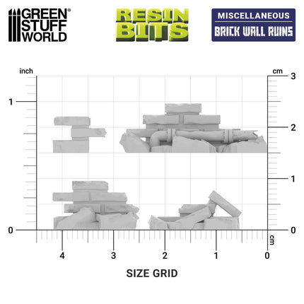 3D - Modern - Brick Walls Ruins