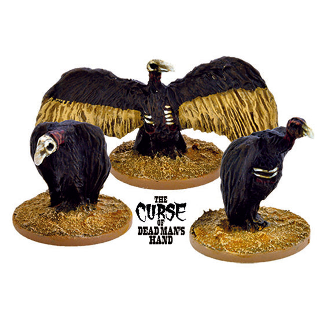 Groepsfoto van Dead Man's Hand Corpse Carrion miniaturen, gedetailleerde set van kadaver- en kadaverachtige figuren voor bordspellen.