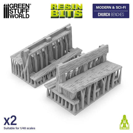 3D Printed Church Benches