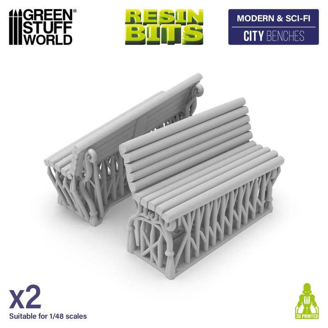 3D Printed City Benches