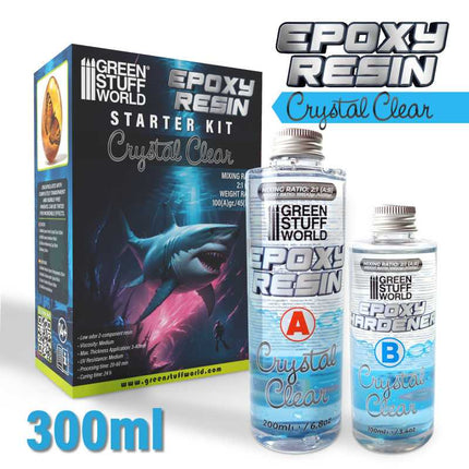 Crystal Clear Epoxy resin 300ml