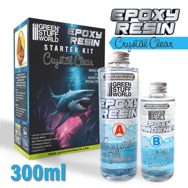 Crystal Clear Epoxy resin 300ml