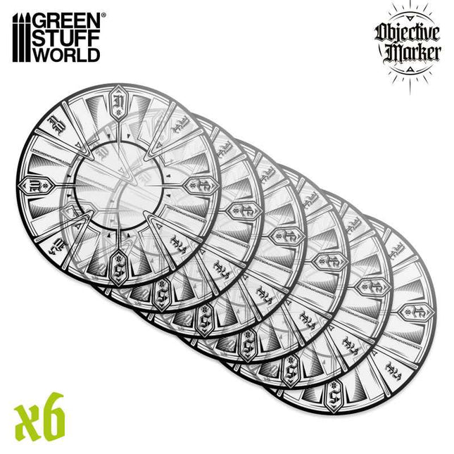 Clear Objective Marker Kill Team compatible