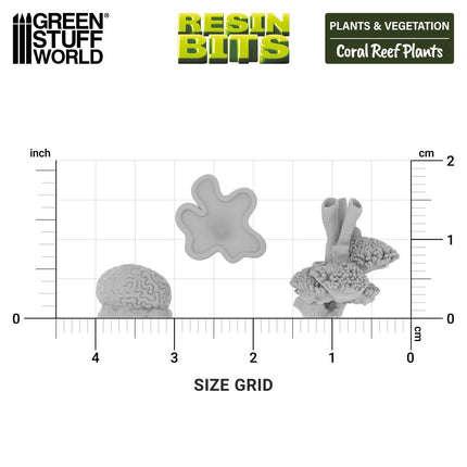 3D Printed Coral Reef Plants