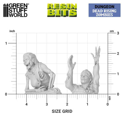 3D Printed - Skulls & Bones - Dead Rising Zombies 1:35