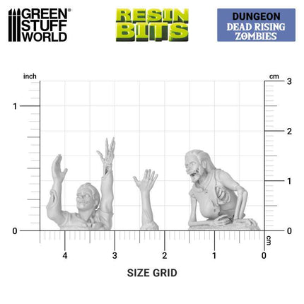 3D Printed - Skulls & Bones - Dead Rising Zombies 1:48