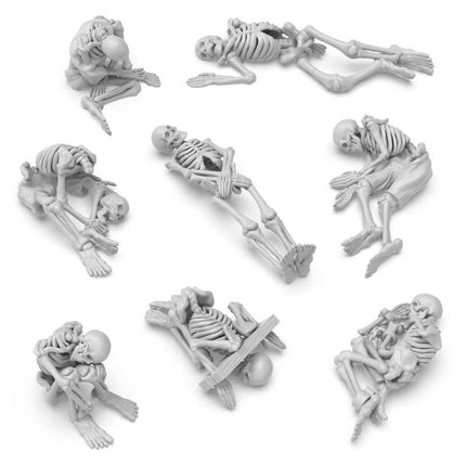 3D Printed - Skulls & Bones - Dead Skeletons 1:48