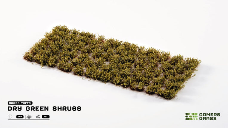Dry Green Shrubs 6mm