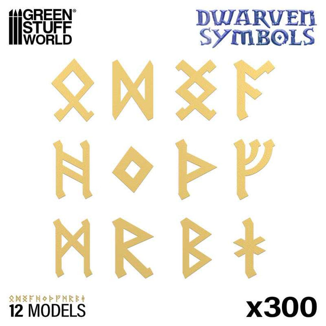 Dwarven Symbols and Runes