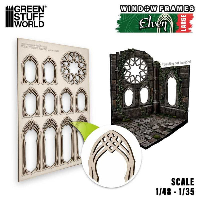 Miniature Windows -  Elven Large