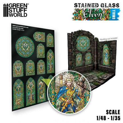 Stained Glass - Elven Small