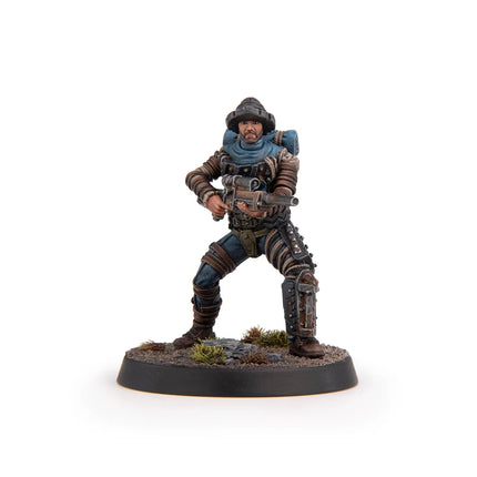 Fallout Miniaturen Raiders Trappers, gedetailleerde miniaturen van Raiders en Trappers uit de Fallout wereld, door Modiphius Entertainment