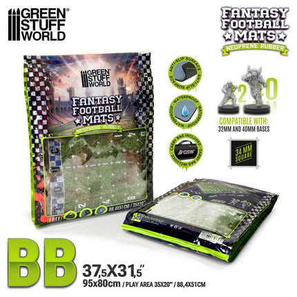 Fantasy Football - Bloodgrass Pitch (95x80cm)