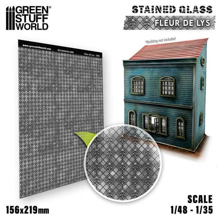 Stained Glass - Fleur de Lys