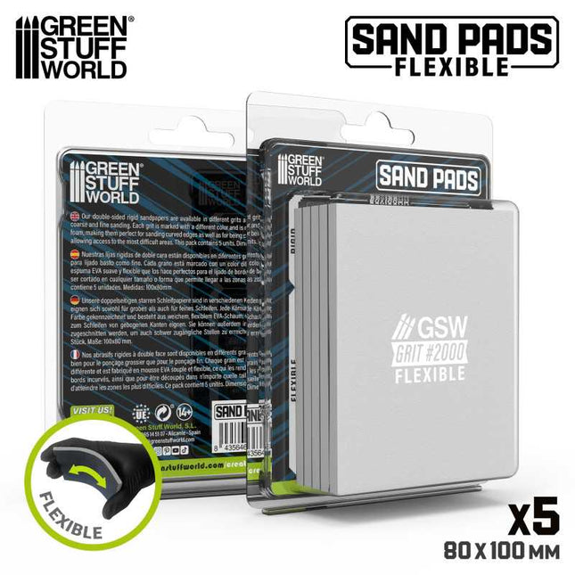 Flexible Sanding Pads 2000 grit