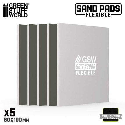 Flexible Sanding Pads 2000 grit