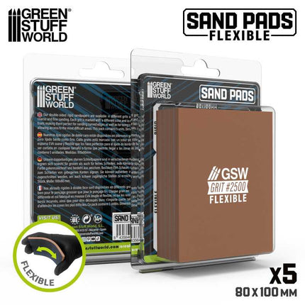Flexible Sanding Pads 2500 grit