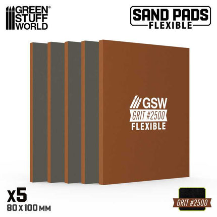 Flexible Sanding Pads 2500 grit